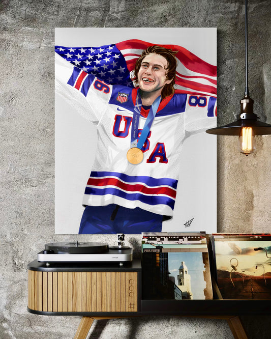 Jack Hughes Olypmic Gold!