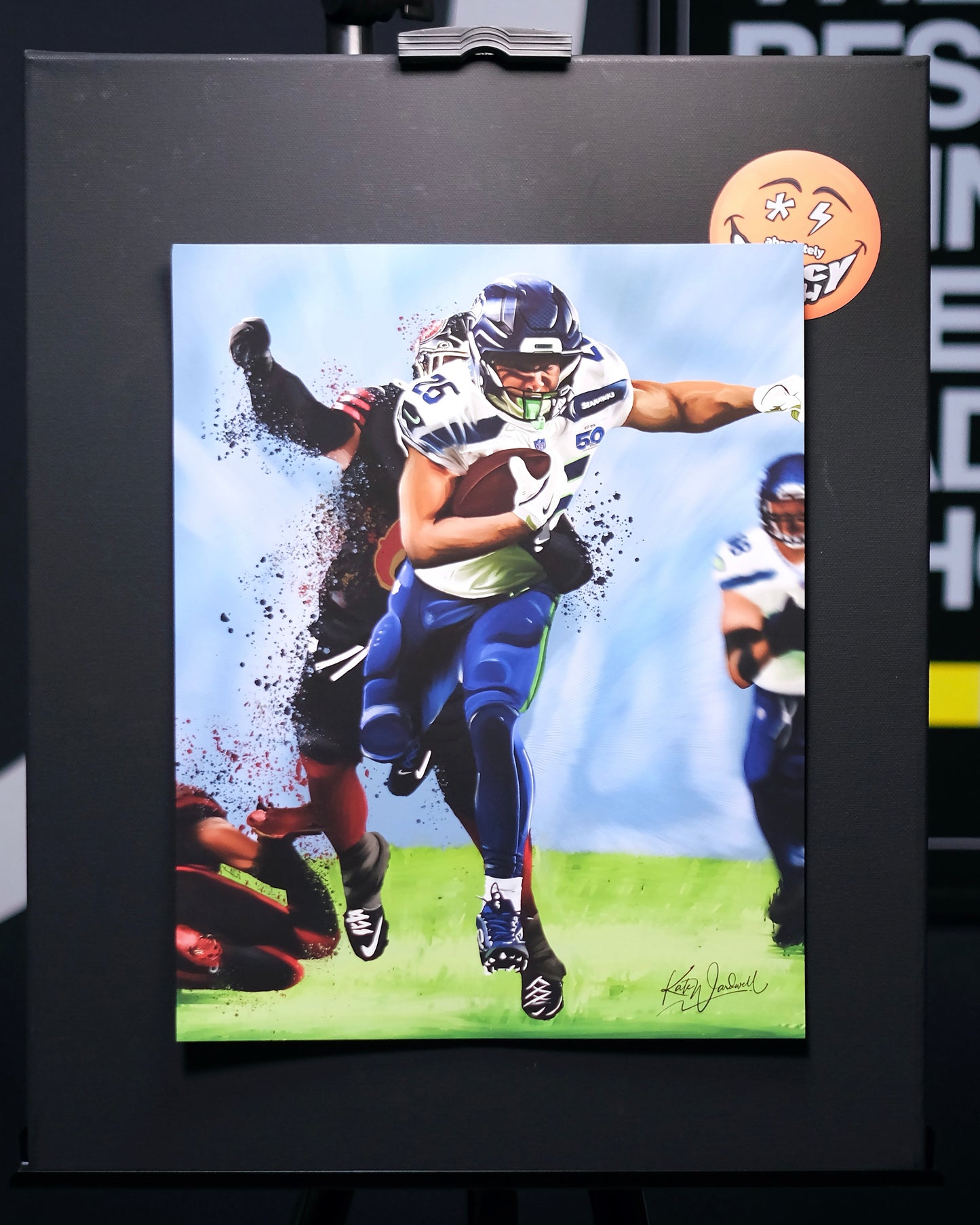 Digital Painting: Seahawks End Game