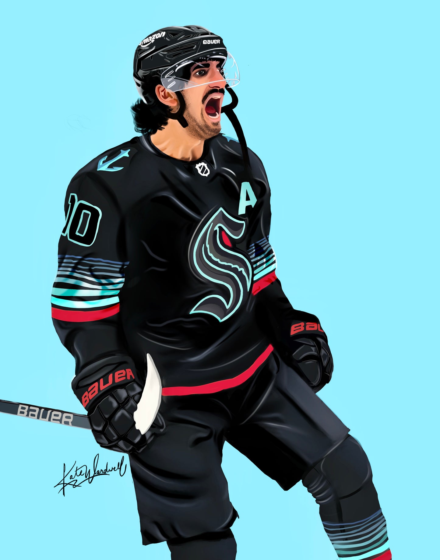 Digital Painting: Matty Beniers