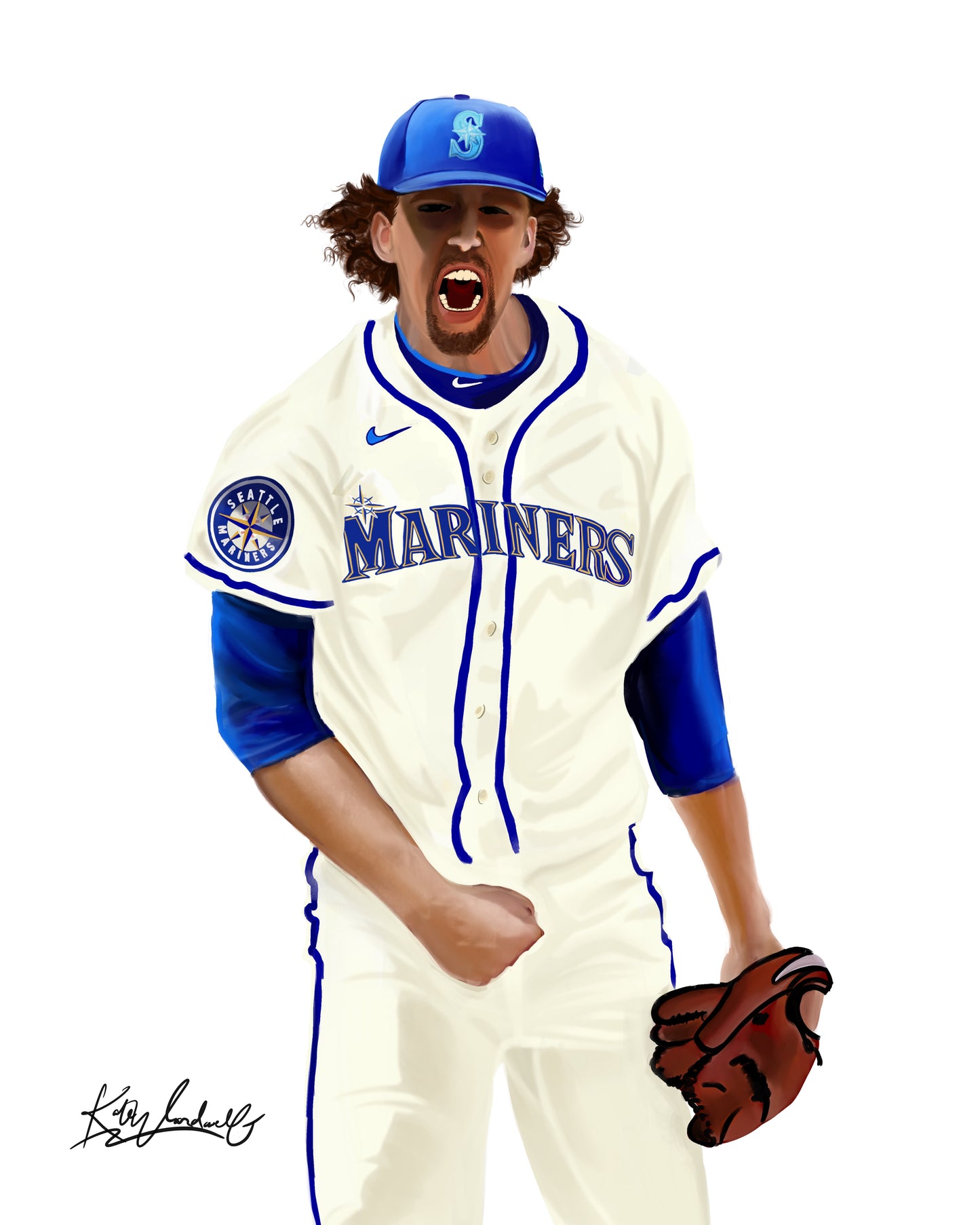 Digital Painting: Logan Gilbert a.k.a. "WALTER"