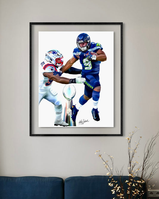 Digital Painting: MVP K9 and Lombardi Trophy!