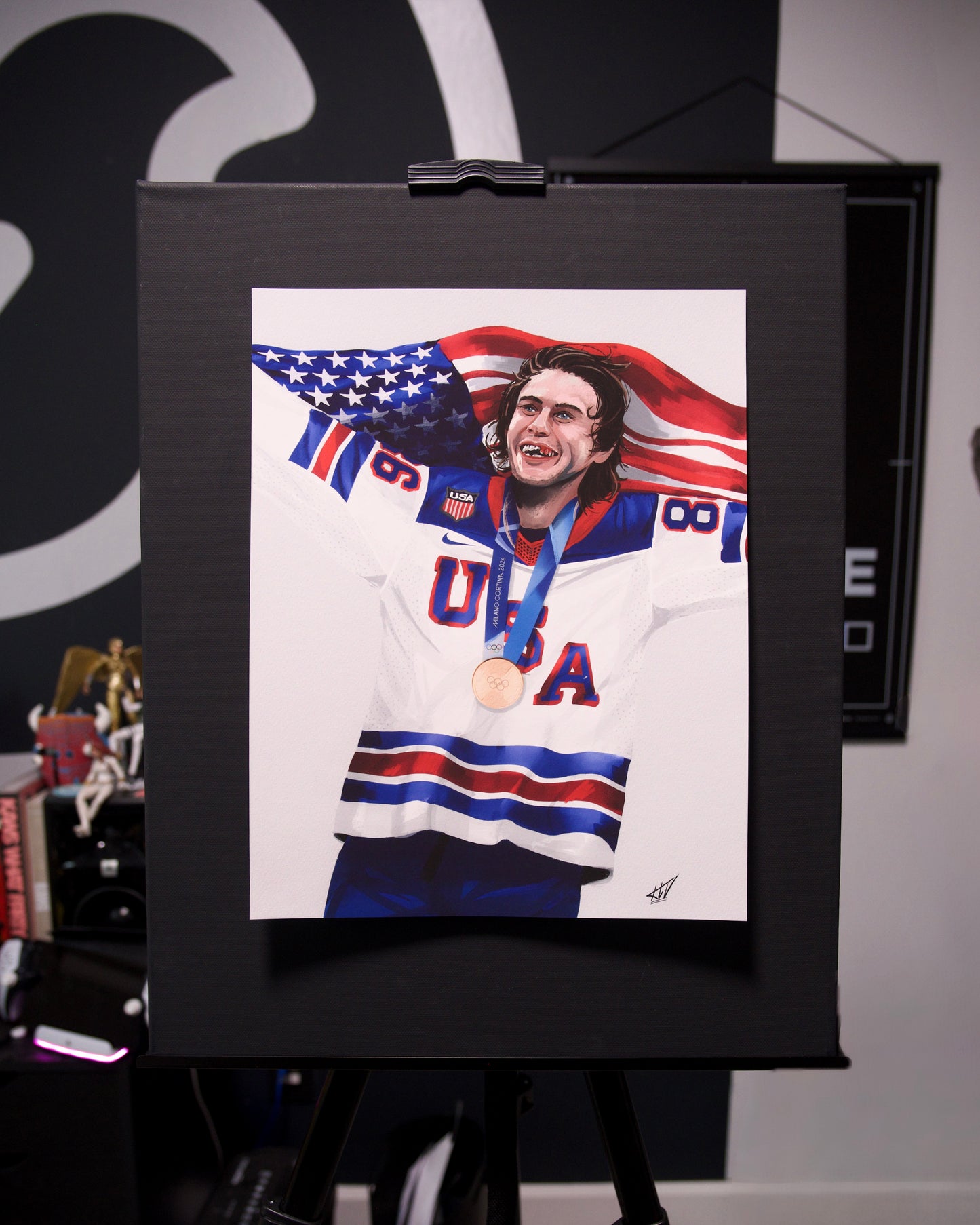 Jack Hughes Olypmic Gold!